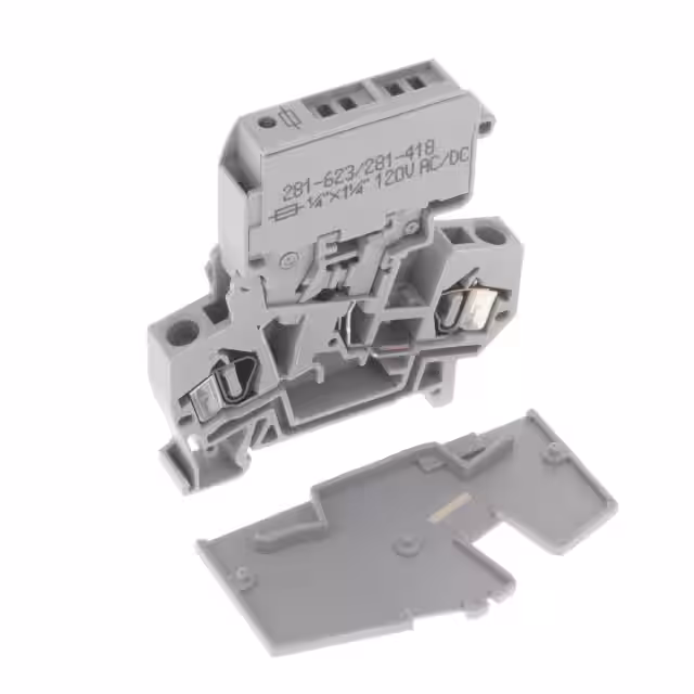 281-623/281-418 WAGO Corporation  Canale guida DIN